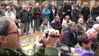 Acto Placa Ayuntamiento Homenaje a 50 fusilados en Olite