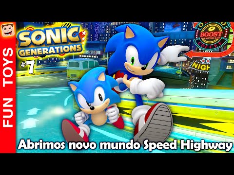 Sonic Generations Remastered #07 🔵 Chegando nos novos mundos que abri no último gameplay!