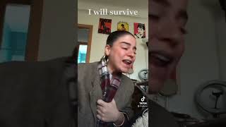 Follow @lulibono #iwillsurvive #survive #gloriagaynor #cover #madrid #spain #short #voice