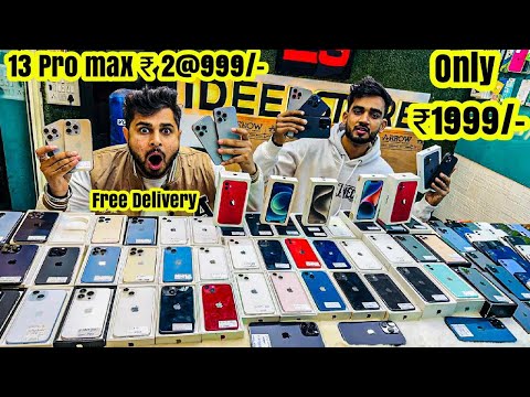 Biggest iphone Sale 13 Pro max 29999/- | 14 Pro 29999/- 15 pro 64999/- Second hand iphone