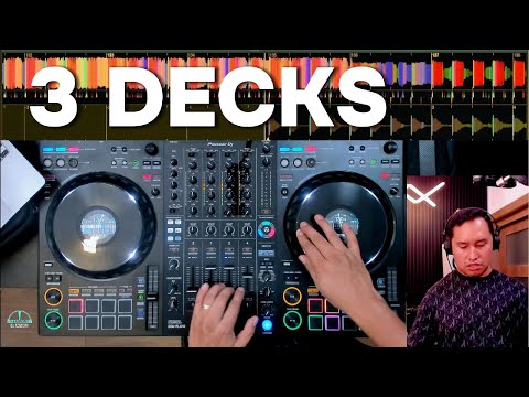 MEZCLA CON 3 DECKS SIN PREPARAR SHOW - IMPROVISACIÓN DJ