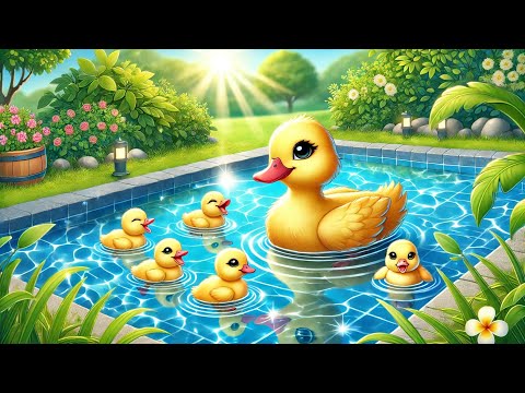 Five Little Ducks Rhyme | Nursery Rhymes & Kids Songs | 5 little ducks