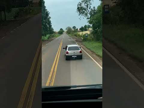 Esse caminhoneiro teve muita paciência
