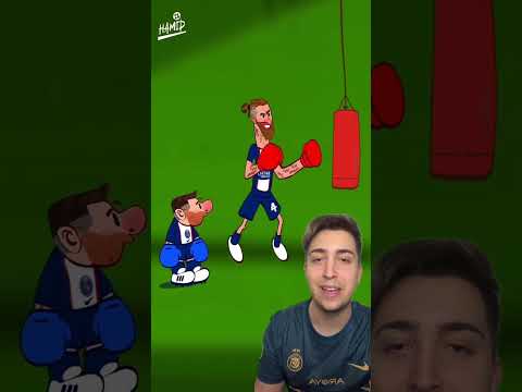 La transformación de Messi después de conocer a Sergio Ramos 🤣💥