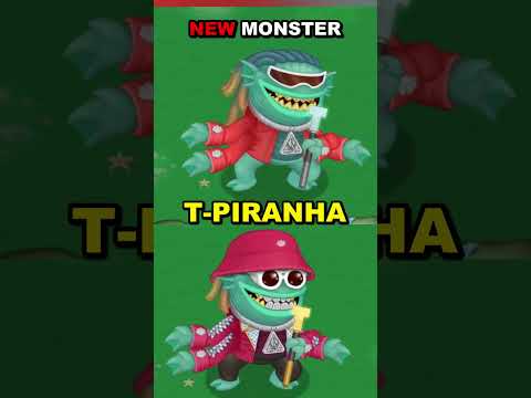 New Mythical T-Pirainha Sound #mysingingmonsters #msm #shorts