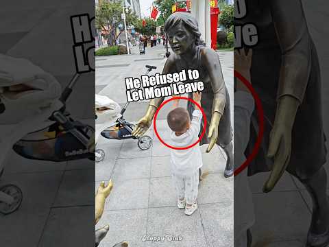 He Refused to Let Mom Leave#shorts