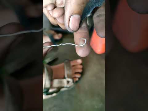 IDE KREATIF! MEMBUAT PANCING BELUT DARI BAHAN KAWAT PEGAS REM SEPEDA MOTOR