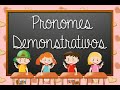 Pronomes Demonstrativos em Português