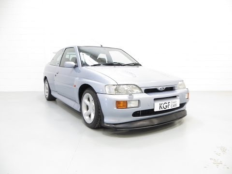 A Cherished Ford Escort RS Cosworth with Full History and Just 54,028 miles - SOLD!