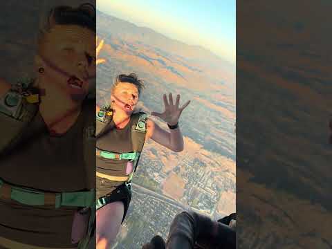 When she won't let you play video games #adventuresport #skydiving #relationship #skydive #funny