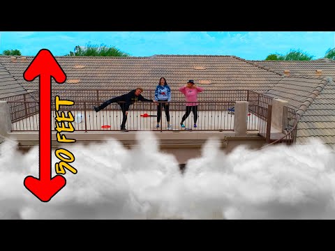 LAST TO LEAVE THE BALCONY WINS CHALLENGE!
