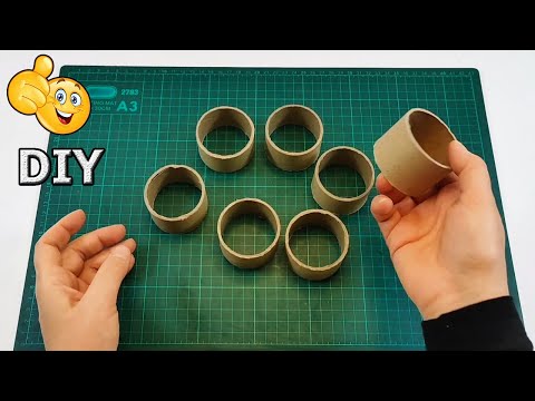 Save These Cardboard Rolls! They Turn Into a Stylish Jewelry Box! 💍♻️