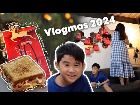 Our VlogMas 2024, DIY Christmas Calendar, Ikea Trip + Korean Toast | Kris Lumagui