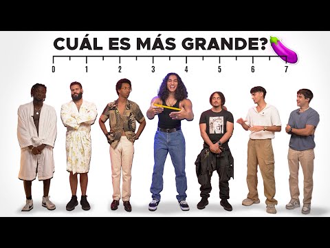 Hombres Clasifican el Tamaño de sus Mi3mbros | 3Peso