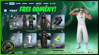 FORTNITE PŘIDAL *FREE* HORROR ODMĚNY A YEAT SKINY!