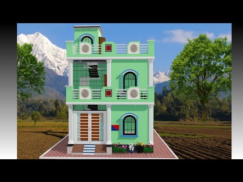 20 x 40 House Design | 20 * 40 Modern House Plan | 800 SQFT 3 BHK House Plan