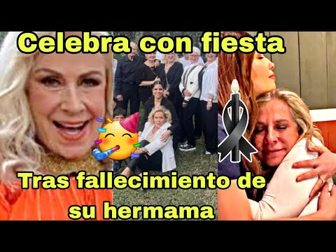 DESGARRAD0R💔Laura Zapata organiza fiesta mientras velaban a su hermana Ernestina Sodi