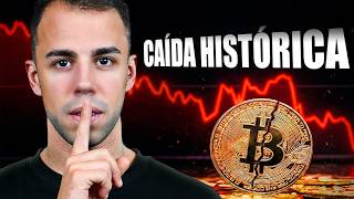 Caída histórica de Bitcoin ¿Qué está pasando realmente?