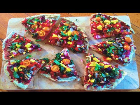 Weight loss Pizza! Raw Till 4 Gluten free, yeast free, oil free, low sodium, low fat