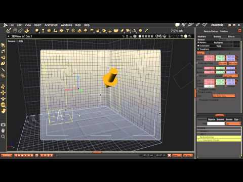 Shaping Clouds with the Particle Emitter