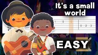 It's a Small World - Disneyland Park - EASY Guitar tutorial (TAB)