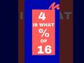 Understanding Percentages