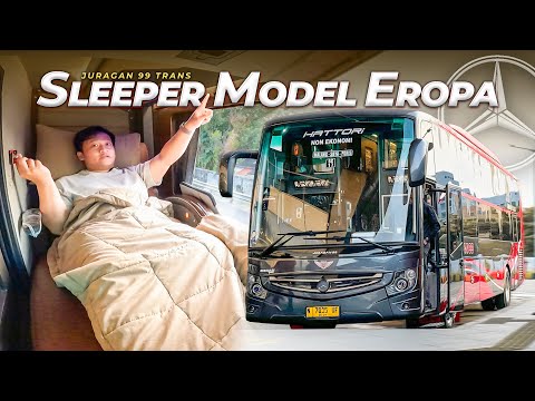 JAKARTA SURABAYA Rp 650.000 Naik Sleeper Rasa Eropa ‼️ Juragan99 Mercedes Benz 1626