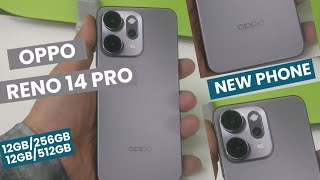 OPPO RENO 14 Pro First Look | 12GB Ram | 50+50+50 MP Rear Camera | 80W SuperVooc