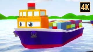 Ship Formation & More Animated Vehicle Videos for Kids