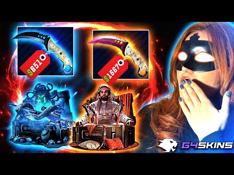 G4SKINS TALON KNIFE PULLS AND FREE CASE CODE !! ?! | G4skins Promo Code 2025 | G4skins Case Opening
