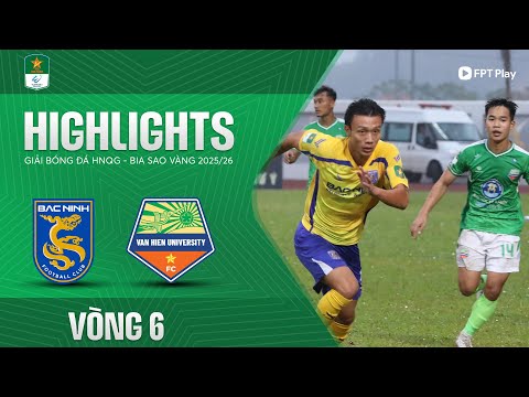 HIGHLIGHTS: BẮC NINH - ĐẠI HỌC VĂN HIẾN | CÚ ĐÚP CHỐT HẠ, GỤC NGÃ BẤT NGỜ thumbnail