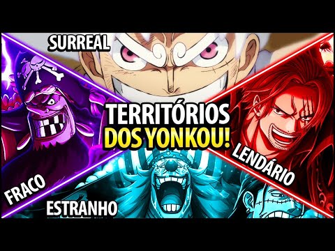 TODOS OS TERRITÓRIOS DE CADA YONKOU EM ONE PIECE - (DESCOBRI A ÚLTIMA ILHA QUE LUFFY VAI CONQUISTAR)