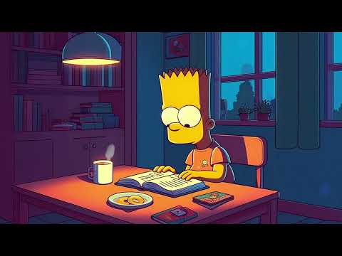 Late Night Study 📚 Lofi Hip Hop [ Peaceful Study Lofi Music ]