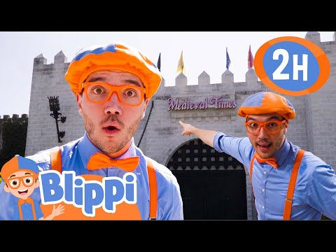 Blippi's Castle Playtime! | Learn with Blippi - Educational Kids Videos | Fun Compilations