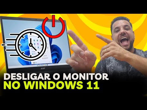 Como Configurar o TEMPO Para DESLIGAR o MONITOR Do PC e NOTEBOOK Com Sistema WINDOWS 11