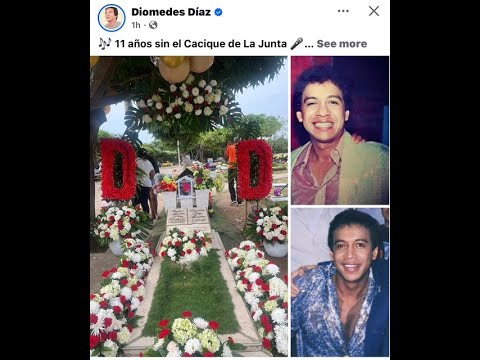 Diomedes Diaz su homenaje hoy 22   ByDjRoanld  2024#musica #salsa #mix #clasico