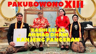 PAKUBUWONO XIII KASI GELAR AHMADDHANI KANJENG PANGERAN SEKALIGUS WAYANGAN