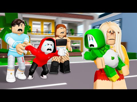 Mikey and JJ Separated by BROKEN Family | Maizen Roblox | ROBLOX Brookhaven 🏡RP - FUNNY MOMENTS