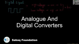 Analogue And Digital Converters