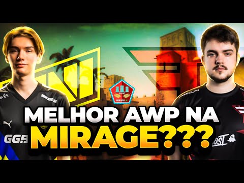 QUEM É O MELHOR AWPER NA MIRAGE? BROKY OU WONDERFUL?