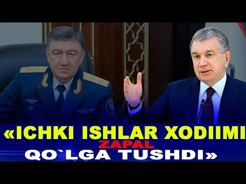 "ICHKI ISHLAR XODIMI (ZAPAL) QO`LGA TUSHDI"