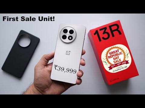 OnePlus 13R Unboxing & Review!🔥 Amazon Republic Day Sale Unit | Comparison with iQOO 12 (HINDI)