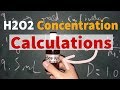 Hydrogen Peroxide Concentration Methods