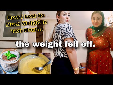 ❗️How I Lost So Much Weight In Two Months🔥 What Did I Eat Everyday My  Diet With Results💪🏻!