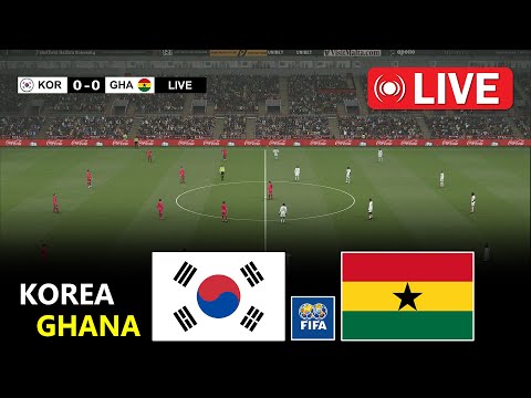 South Korea vs Ghana | International Friendly Football Match 2025 | PES 21 Simulation Gameplay