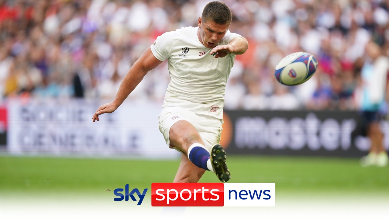 England into the Rugby World Cup semi-finals after beating Fiji