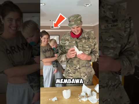 Ayah Ini Kaget Saat Lihat Hadiah dari Istrinya 😭#shortvideo