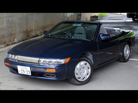 超希少！製造台数600台のS13オープンカーを10台以上乗り継いだ13コンバーマニア！CA18前期シルビアS13コンバーチブル。