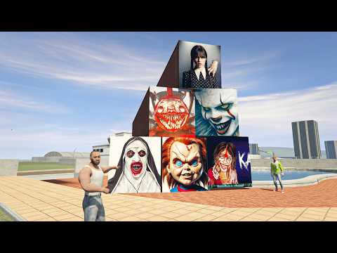 FRANKLIN OPEN MYSTERY GHOST CONTAINERS in Indian Bike Driving 3D - #4
