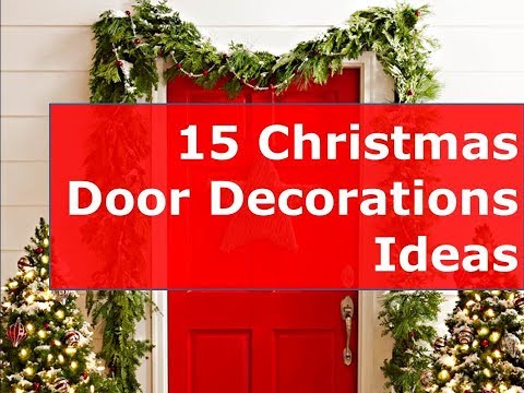 15 Christmas Door Decorations Ideas